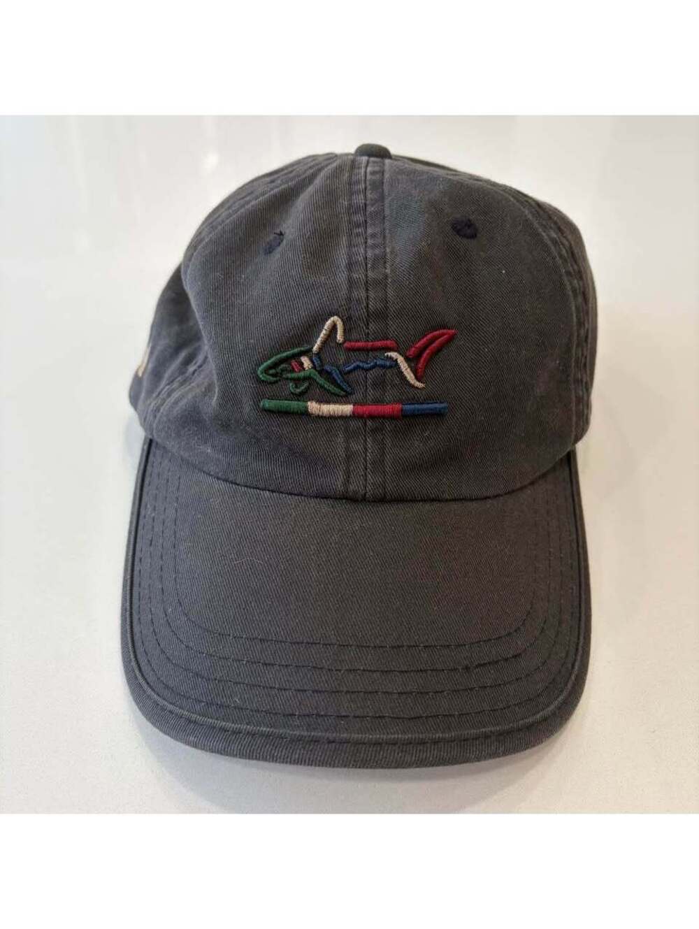 Greg Norman  Line Golf Hat Baseball Cap Black Adjustable H006